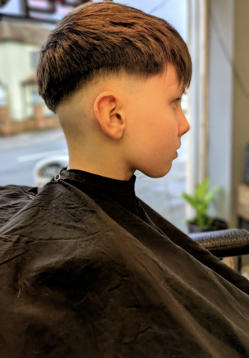 French crop — Boys' taper