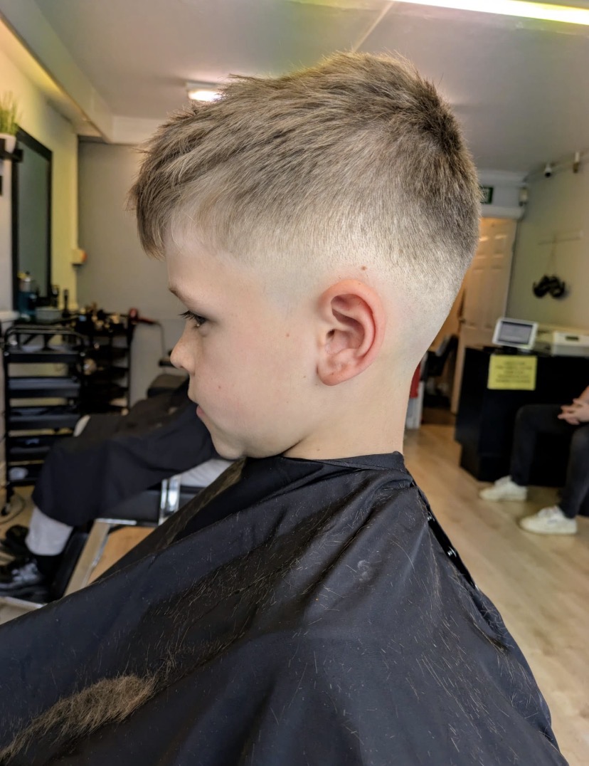 Short back & sides — Boys' high fade