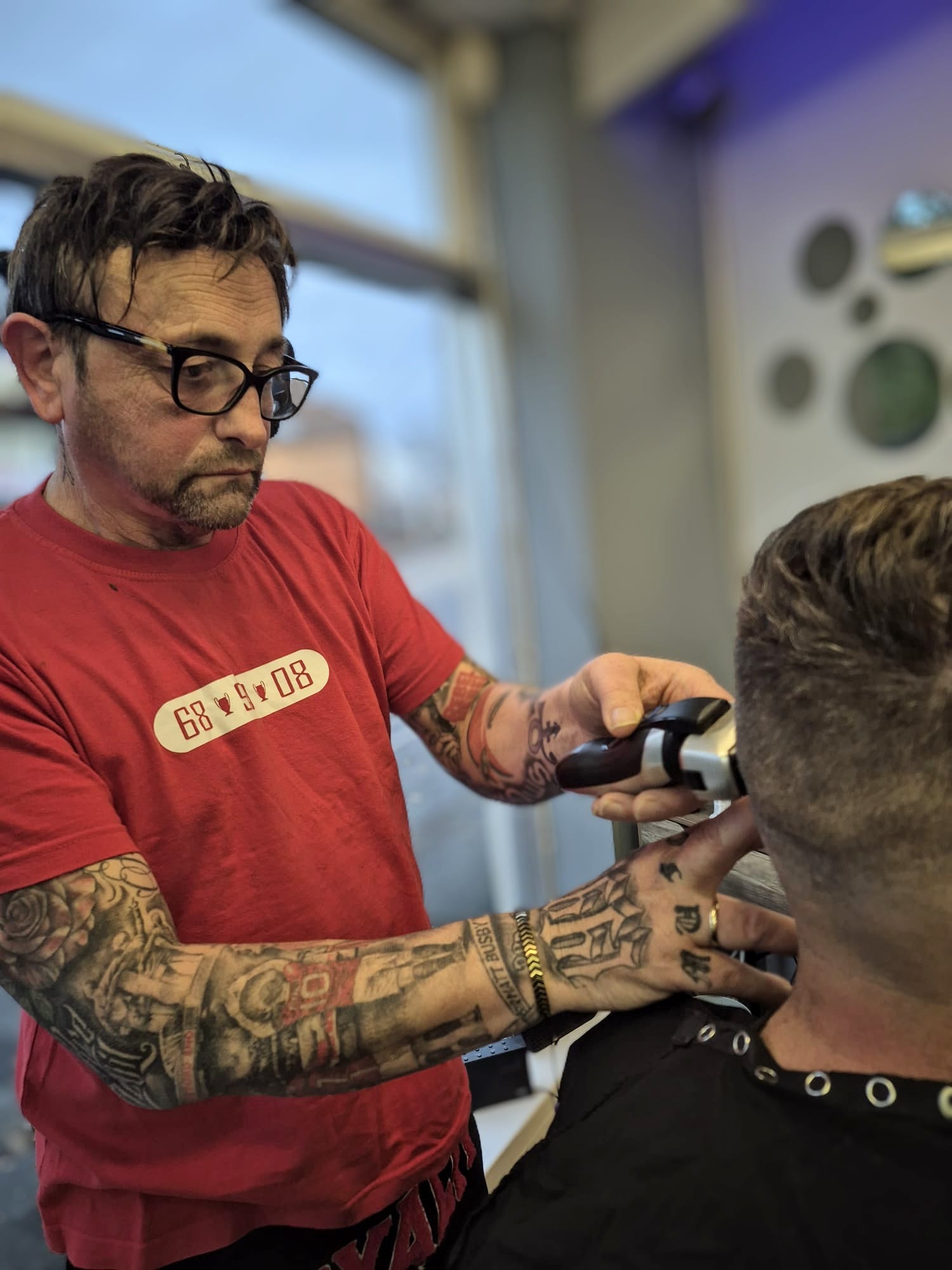 Clipper work — Sean at work