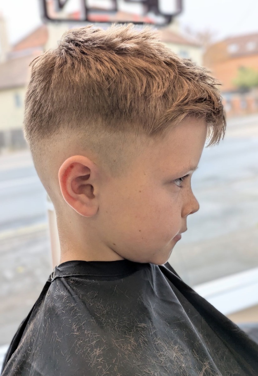Textured crop — Boys' skin fade