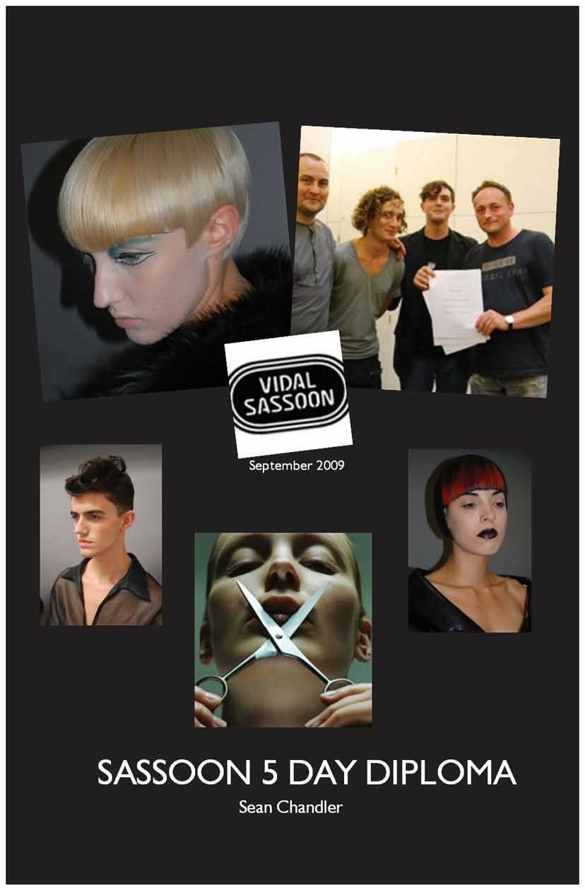 Sassoon 5 Day Diploma — Sean Chandler, September 2009